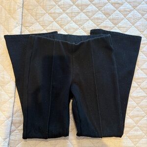 Cat & Jack Black Sparkle Flare Pant Sz 10/12